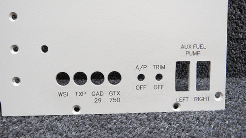 2113025-39-A59 Cessna P210N Instrument Panel Cover Assembly LH (Grey)