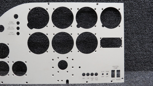 2113025-39-A59 Cessna P210N Instrument Panel Cover Assembly LH (Grey)