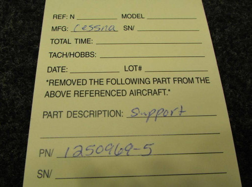 1250969-5 Cessna Support Assembly (NEW OLD STOCK) (SA)