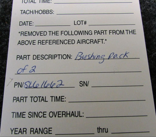 SL61662 Bushing Pack of 2 (NEW OLD STOCK)