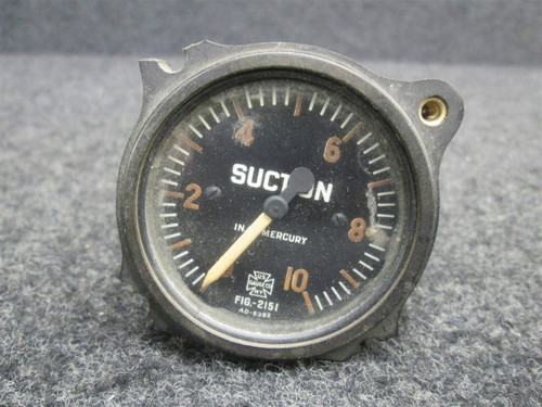 AW-1-7/8-21-W U.S. Gauge Suction Indicator (CORE) BAS Part Sales | Airplane Parts