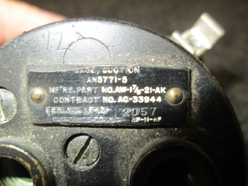 AN5771-5 U.S. Gauge Suction Indicator (CORE)