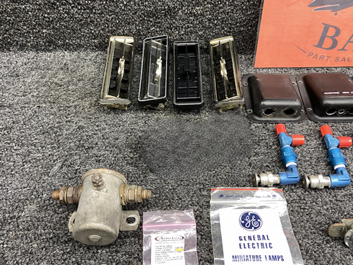 Piper PA32R-301 Goodie Bag Set with Relays, Armrest, Drain Valves