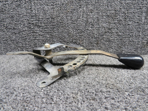 1261012-1, 1261647-1 Cessna T207 Lever & Bracket Cowl Flap Position