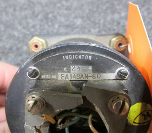 EA148AN-60 Liquidometer Elevator/Rudder Trim Gauge 24 volts