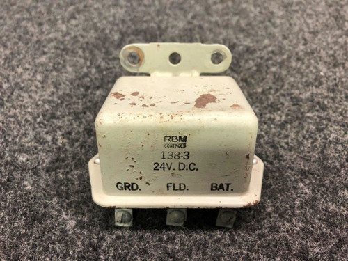 138-3 (Use: 9910068-2) Cessna 180H RBM Relay (Volts: 28) BAS Part Sales | Airplane Parts