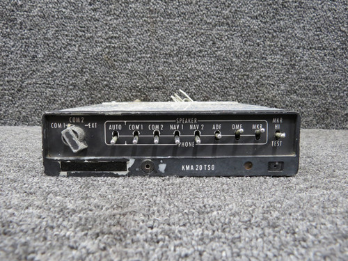 066-1024-03 King Radio KMA-20 Marker Beacon Receiver Isolation Amplifier Radio