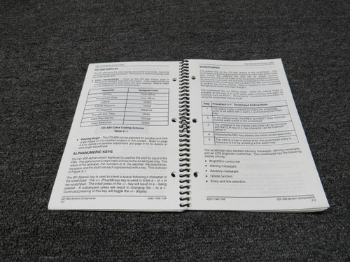 Honeywell A28-1146-149-00 Honeywell 2000 FMZ Series FMS Pilots Operating Manual 