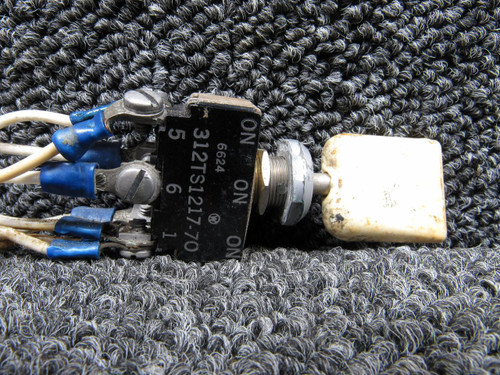 Cessna Aircraft Parts 312TS1217-70 Cessna C-210G Momentary Flap Switch 