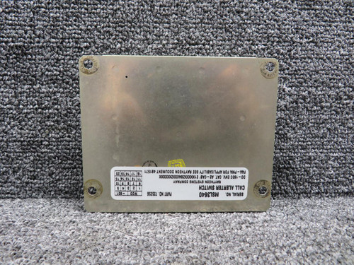 Raytheon 725256-801 Raytheon Call Alerter Switch with Modifications 
