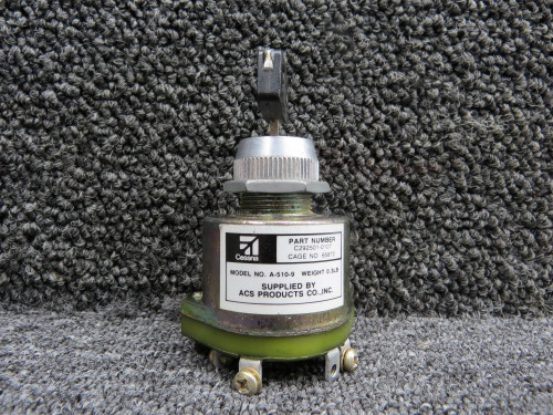 A-510-9 (Alt: C292501-0107) ACS Ignition Switch with Key