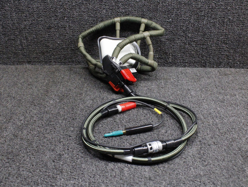 MC10-15-01 Ametek Ameron Oxygen Mask and Regulator Overhauled with 8130-3