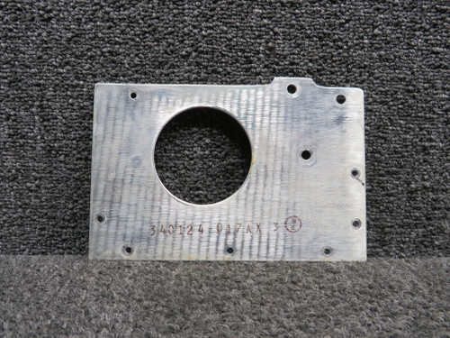 340124-017 Mooney M20K Upper Cabin Door Latch Plate