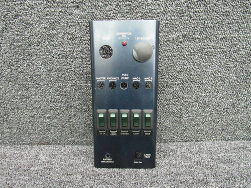 1159230 Pipistrel LSA Alpha Trainer A.T. LSA Switch Panel (Volts: 14/28) BAS Part Sales | Airplane Parts
