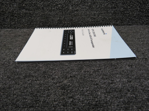 190-01499-00 Garmin GTX335,345 ADS-B Transponder Pilots Guide (Rev: F)
