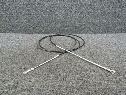 50-389012-25 Beech 95-C55 Mixture Control Cable Assy RH (145") BAS Part Sales | Airplane Parts