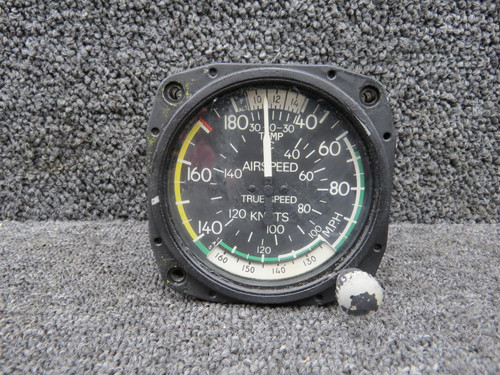 SA-40-1RB (Alt: 8000T) United Instruments True Airspeed Indicator (0-200 MPH)