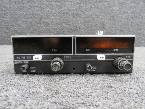 069-1024-35 Bendix King KX-155 VHF Nav-Comm Transceiver w Glideslope (28V)
