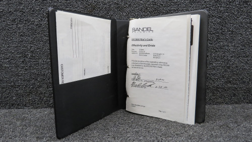 Sandel SN3308 Navigation Display Pilot's Guide Rev C