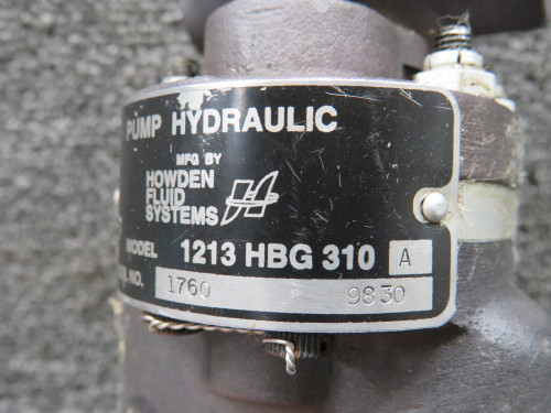 1213-HBG-310A (Alt: 329131G01) Howden Hydraulic Pump For Sale