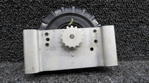 1460317-5, 1560316-1 Cessna 337G Rudder Trim Wheel with Supports & Indicator