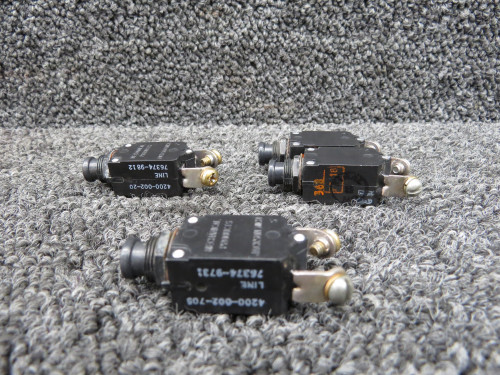 4200-002-10, 4200-002-20 Mechanical Products Push Breaker Switch (Set of 4)