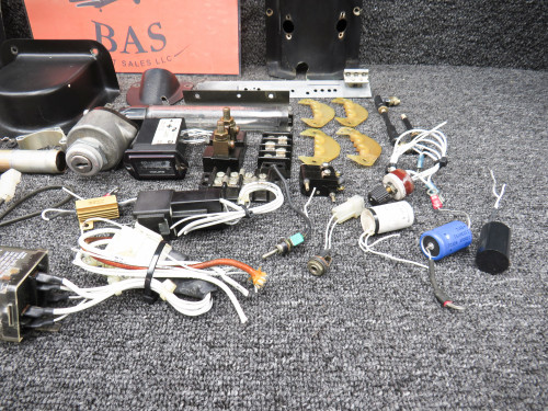 Robinson R44 Goodie Bag with Switches, Lights, Brackets, etc.