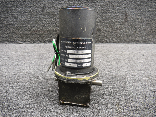 7001-0001 (Alt: 35-380109) Aero Space Controls Flap Control Motor (14V, 3.2A)
