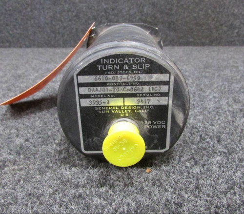 3935-1 General Design Turn & Slip Indicator (28V)