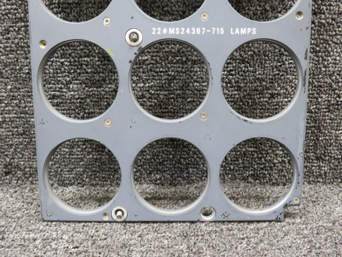 LearJet 1-0136-01 (Alt: 7608024-1) Learjet Instrument Panel Overlay w Green Tag (Core) 