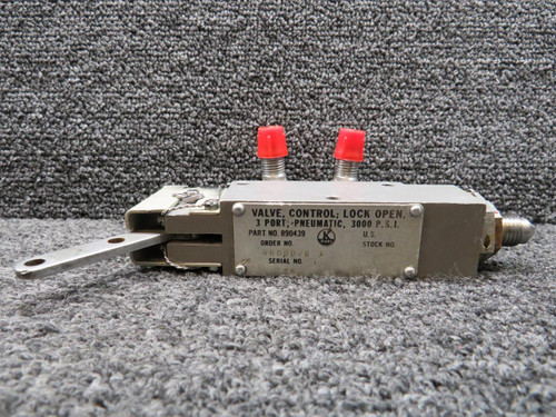 Kidde 890439 Kidde 3 Port Pneumatic Lock Open Control Valve (PSI: 3000) 