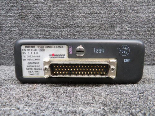 Bendix King 071-01439-5200 Bendix-King CP-469 Control Panel with Mods and Repairable Tag (Core) 