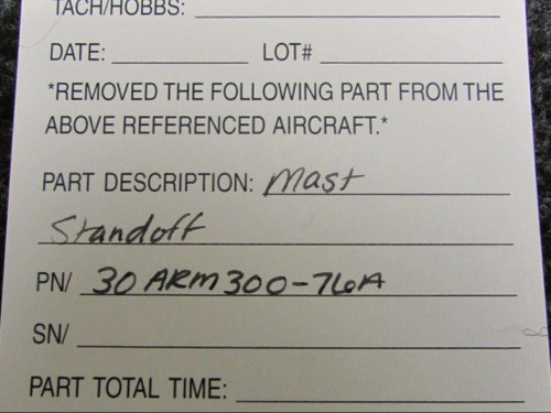 30ARM300-76A Mast Standoff  (SA)