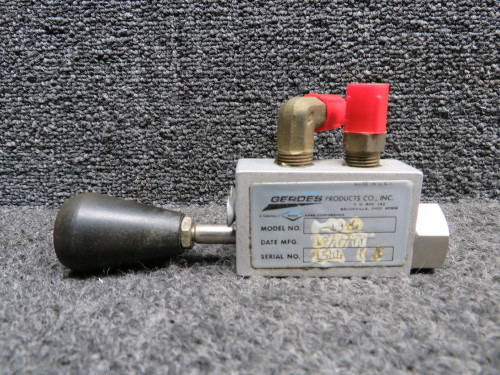 A-1390, 820113-503 Mooney M20J Gerdes Alt Static Valve w Pull Assy