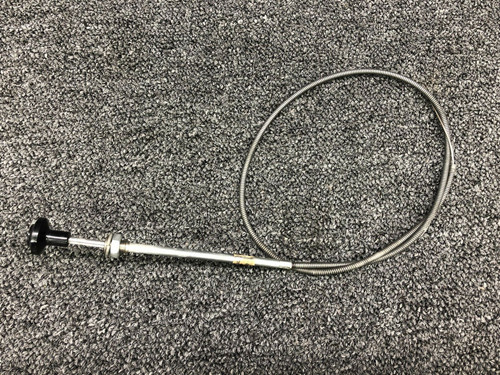 S1239-48 Cessna 180J Carburetor Heat Control Cable (Length: 35.5") BAS Part Sales | Airplane Parts