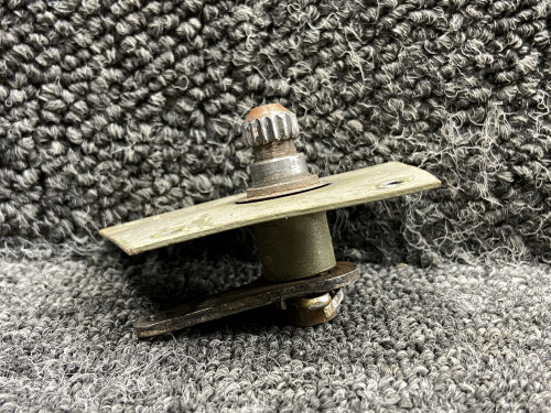21375-000 Piper PA24-250 Inside Door Handle Plate Assembly with Shaft and Link