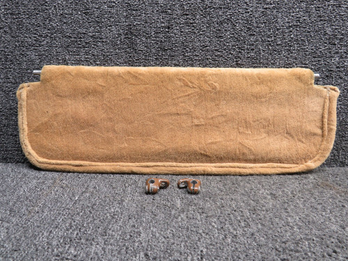 22046-002 Piper PA24-250 Sun Visor Assembly Pilot (Brown)