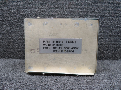 3118318 (Alt: 3118318-7) LearJet Defog Box Assembly with Repairable Tag (Core)