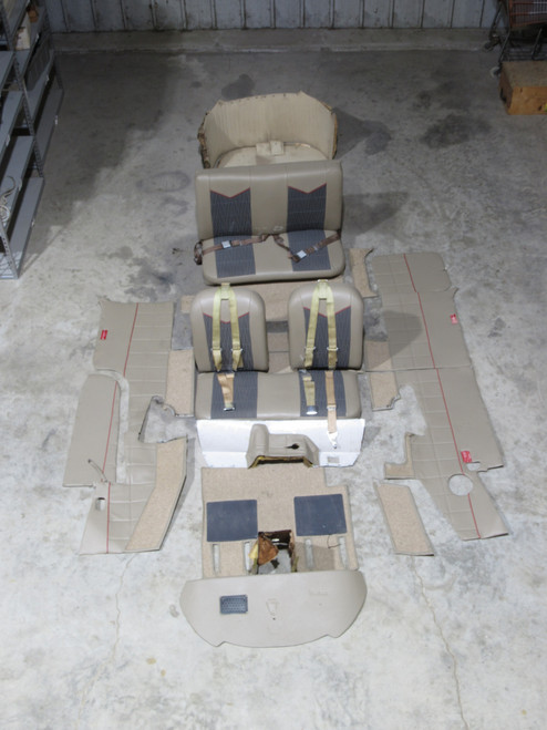 Beechcraft BE-35 Interior Assembly with Seats, Plastics, and Accessories