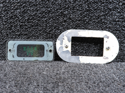 95-324006 Beechcraft 35 Bonanza Landing Gear Position Indicator Cover Plate Assembly