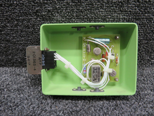 5418316-10 Learjet Door Warning Box with Green Repairable Tag (Core)