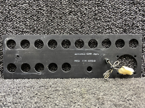 53112-3 (Alt: 53117-004) Astronics Electroluminescent Switch Panel