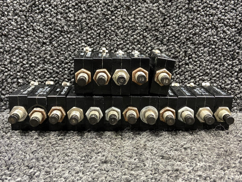 Wood Electric Push to Reset Circuit Breaker Set (Amps: 5, 10)