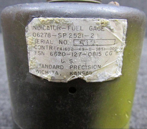 06278-SP2521-2 Standard Precision Fuel Gage Indicator