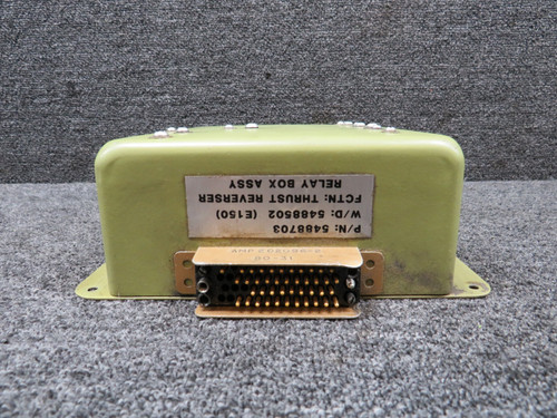 5488703-10 Learjet Relay Box Assembly with Green Repairable Tag (Core)
