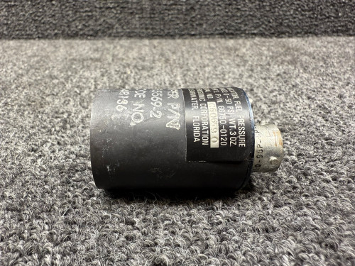 66750-0120 (Alt: 55569-2) Aerosonic Fuel Pressure Indicator (Code: 548136, Core)