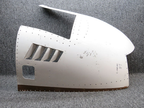 1213401-7 / 1213309-1 Cessna 210L Cowl Skin Lower LH W/ Louver