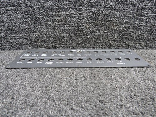 Piper Aircraft Parts Piper PA32-301 Circuit Breaker Panel Assembly 