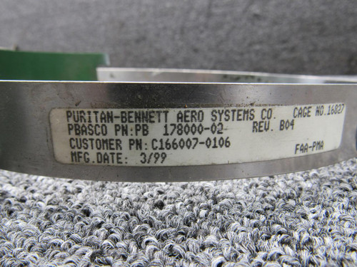Puritan-Bennett PB 178000-02 (Alt: C166007-0106) Puritan Bennett Oxygen Clamp Assembly 
