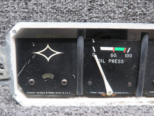 95241-011 Piper PA28-181 Instrument Gauge Cluster Assembly (Volts: 12)